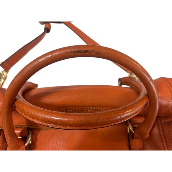 Michael Kors Orange Tassel Purse - Picture 7 of 9